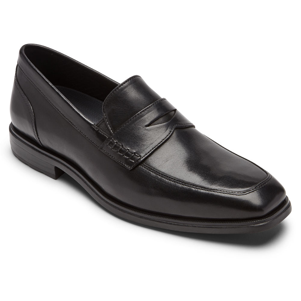 Rockport Loafers Herr Svarta - Dres Sports Business 2 Penny - QPJXU8152